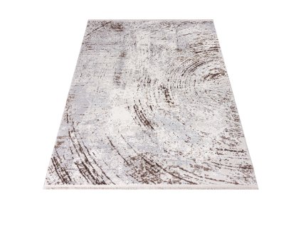 Kusový koberec K907D SHkrémový Lsivý SAHARA (Rozmer 300x400)