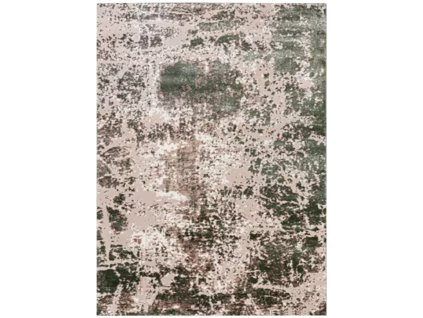 Kusový koberec E990A béžový/Dzelený ASTHANE (Rozmer 200x300)