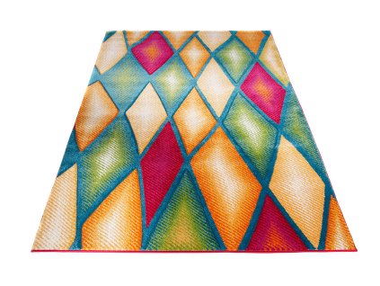 Kusový koberec J373B modrý SUMATRA (Rozmer 200x290)