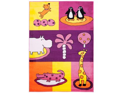 Koberec K596B KINDER NEW žltá (Rozmery 80x150)