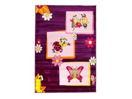 Koberec KINDER NEW  purpurový (Rozmery 100x160)