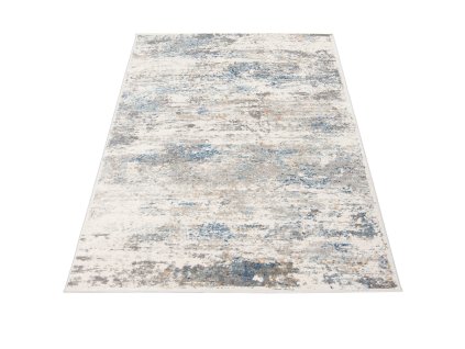 Kusový koberec G509B biely/Dmodrý PORTLAND HIL (Rozmer 120x170)