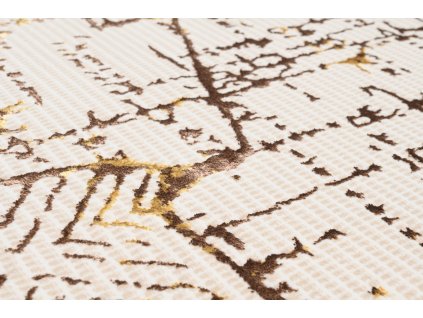 Kusový koberec MZ28E SHRNIK krémový GOLDEN HBJ (Rozmer 200x200)