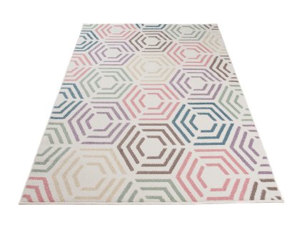 Kusový koberec V054A krémový HAPPY EBR (Rozmer 200x300)