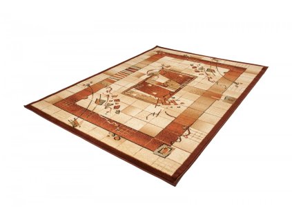 Kusový koberec 4289D krémový DORIAN (Rozmer 67x150)