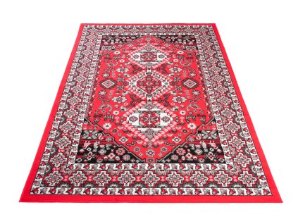 Kusový koberec L207B červený EUFRAT ESM (Rozmer 200x300)