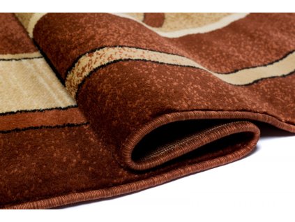 Kusový koberec 5118A hnedý DORIAN OV (Rozmer 200x400)