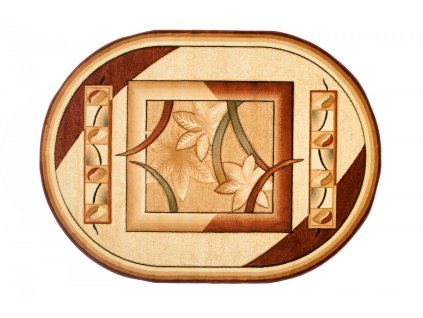 Kusový koberec 9004B krémový ANTOGYA OV (Rozmer 110x265)