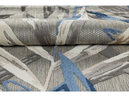 Kusový koberec EC68C sivý AVENTURA FEA (Rozmer 80x200)