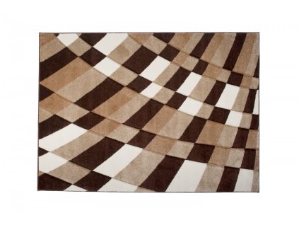 Kusový koberec 3495A hnedý SUMATRA (Rozmer 80x150)