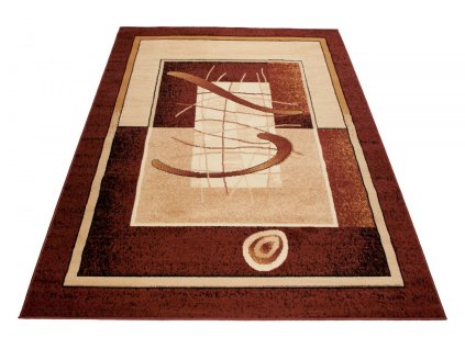 Kusový koberec 5118D hnedý ATLAS PP (Rozmer 300x400)