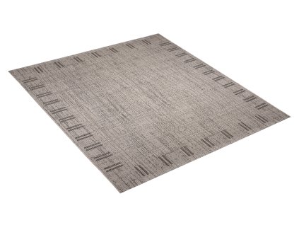 Kusový koberec 20210 strieborný čierny (Rozmer 200x290)