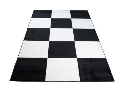 Kusový koberec Z033A čierny HIPNOTIZE O0X (Rozmer 160x230)