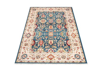 Kusový koberec EE58A modrý RIVOLI FPH (Rozmer 240x330)