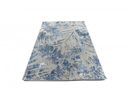 Kusový koberec EC66A sivý AVENTURA FEA (Rozmer 80x200)