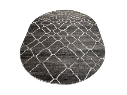 Kusový koberec H072A antracitový SARI OV BSF (Rozmer 120x170)