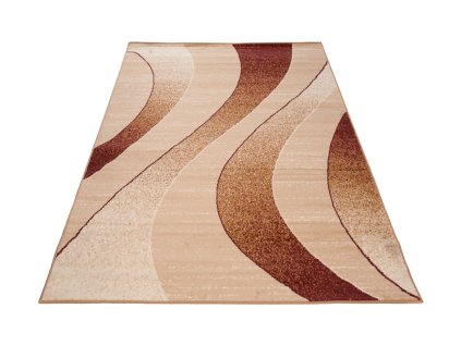 Kusový koberec K857A LIGHT béžový CHEAP PP BGX (Rozmer 120x180)