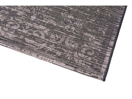 Kusový koberec 20211 čierny strieborný (Rozmer 160x230)