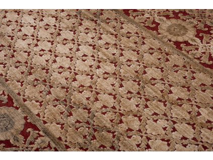 Kusový koberec Bohemian 23123 berberský/červený (Rozmer 160x230)