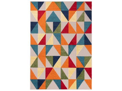 Kusový koberec EC96A krémový AVENTURA FVP (Rozmer 80x200)