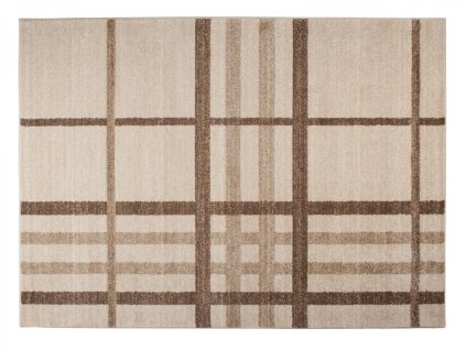 Kusový koberec 3439A béžový RASTA (Rozmer 80x150)