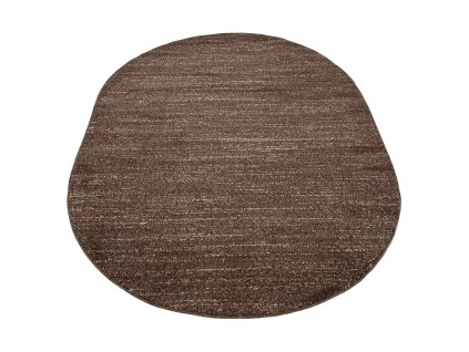 Kusový koberec T006A DARK hnedý SARI OV 3UX (Rozmer 160x220)