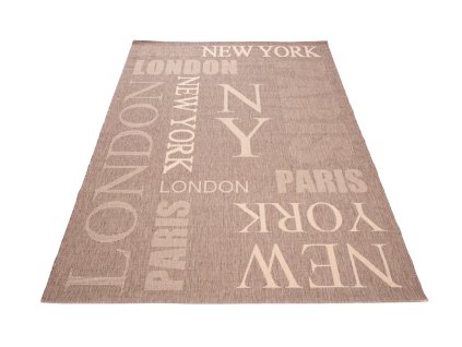 Kusový koberec 20224 kávový prírodný (Rozmer 60x110)