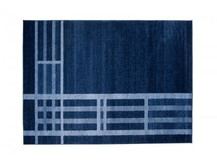 Kusový koberec 3445A DARK modrý RASTA (Rozmer 240x330)
