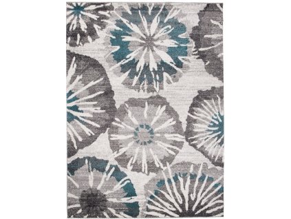 Kusový koberec H067D biely RASTA (Rozmer 80x150)