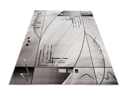 Kusový koberec L824A LIGHT sivý TANGO BOT (Rozmer 240x330)