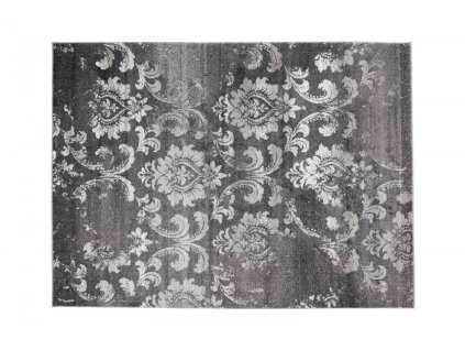 Kusový koberec H076A antracitový RASTA (Rozmer 240x330)