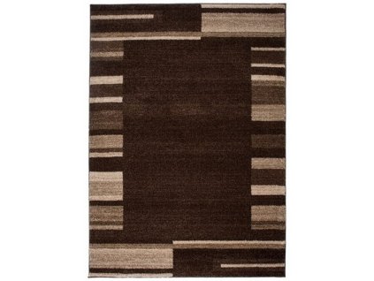 Kusový koberec 3438A DARK hnedý RASTA (Rozmer 80x150)