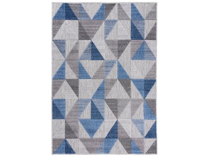 Kusový koberec EC96B sivý AVENTURA FEA (Rozmer 80x150)