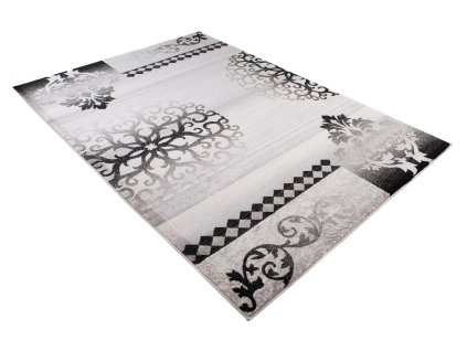 Kusový koberec L840B biely TANGO BOT (Rozmer 140x190)