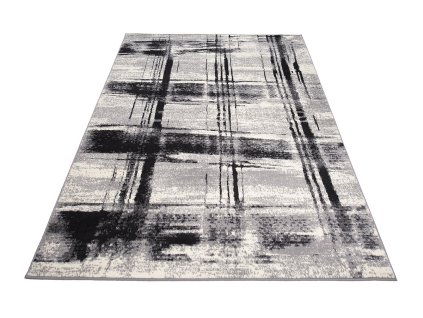 Kusový koberec F442C biely CHEAP PP CRM (Rozmer 140x200)