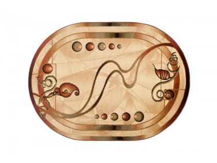 Kusový koberec 9000B krémový DORIAN OV (Rozmer 60x100)