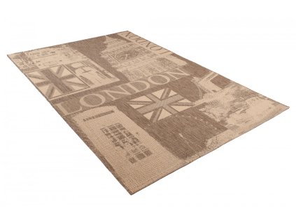 Kusový koberec 20347 kávový prírodný (Rozmer 60x110)