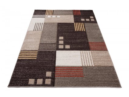 Kusový koberec H091C DARK hnedý SUMATRA carving (Rozmer 120x170)