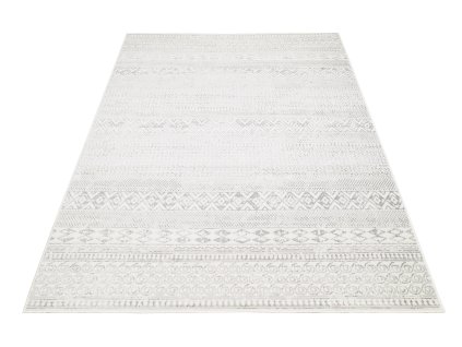 Kusový koberec 4558A krémový / L.sivý GRACE (Rozmer 80x150)