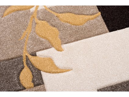 Kusový koberec K319A krémový SUMATRA (Rozmer 140x190)