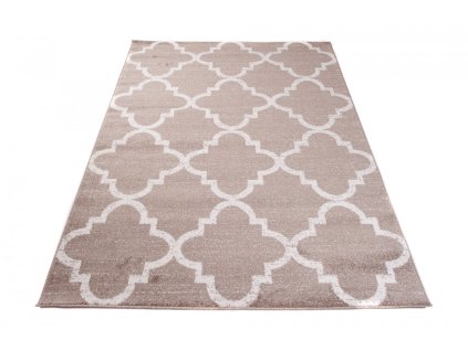 Kusový koberec L386B béžový SARI BRH (Rozmer 300x400)