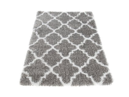 Kusový koberec 1391A L.sivý / biely 24 OPTIMAL (Rozmer 240x330)