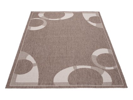 Kusový koberec 20078 sivohnedý / Champagne (Rozmer 60x110)