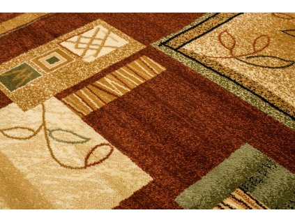 Kusový koberec 5067A hnedý DORIAN (Rozmer 280x380)