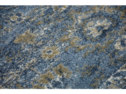 Kusový koberec TIBET L203A LIGHT modrý (Rozmer 160x230)