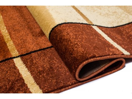 Kusový koberec 9368A hnedý DORIAN (Rozmer 70x140)