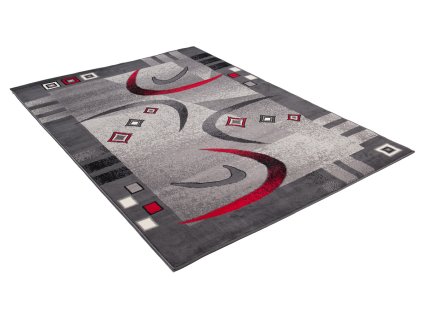 Kusový koberec 4596A DARK sivý CHEAP PP CRM (Rozmer 300x400)