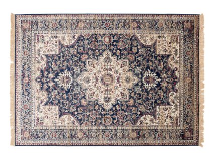 Kusový koberec Isphahan 84486/51 námornícka modrá (Rozmer 80x150)