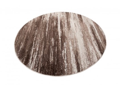 Kusový koberec H086A DARK béžový SARI KOŁO BRH (Rozmer 150x150)