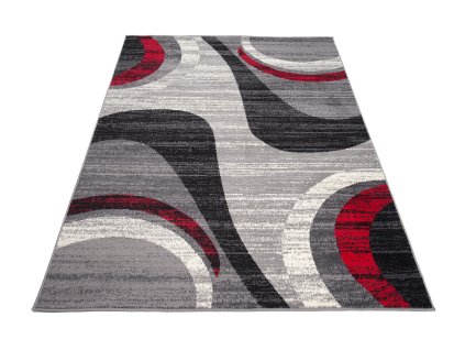 Kusový koberec F844B sivý CHEAP PP CRM (Rozmer 160x210)